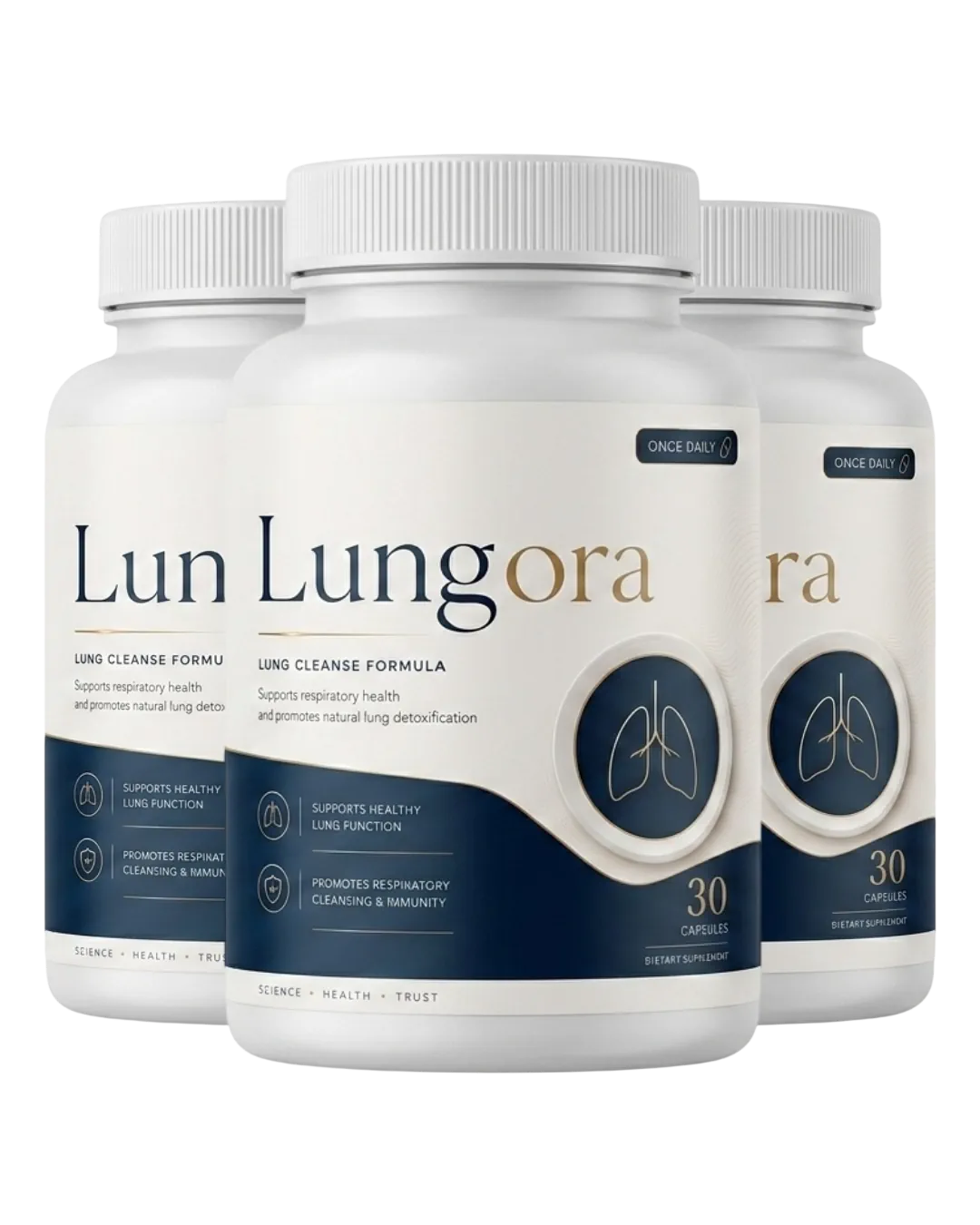 Lungora 3 bottle package